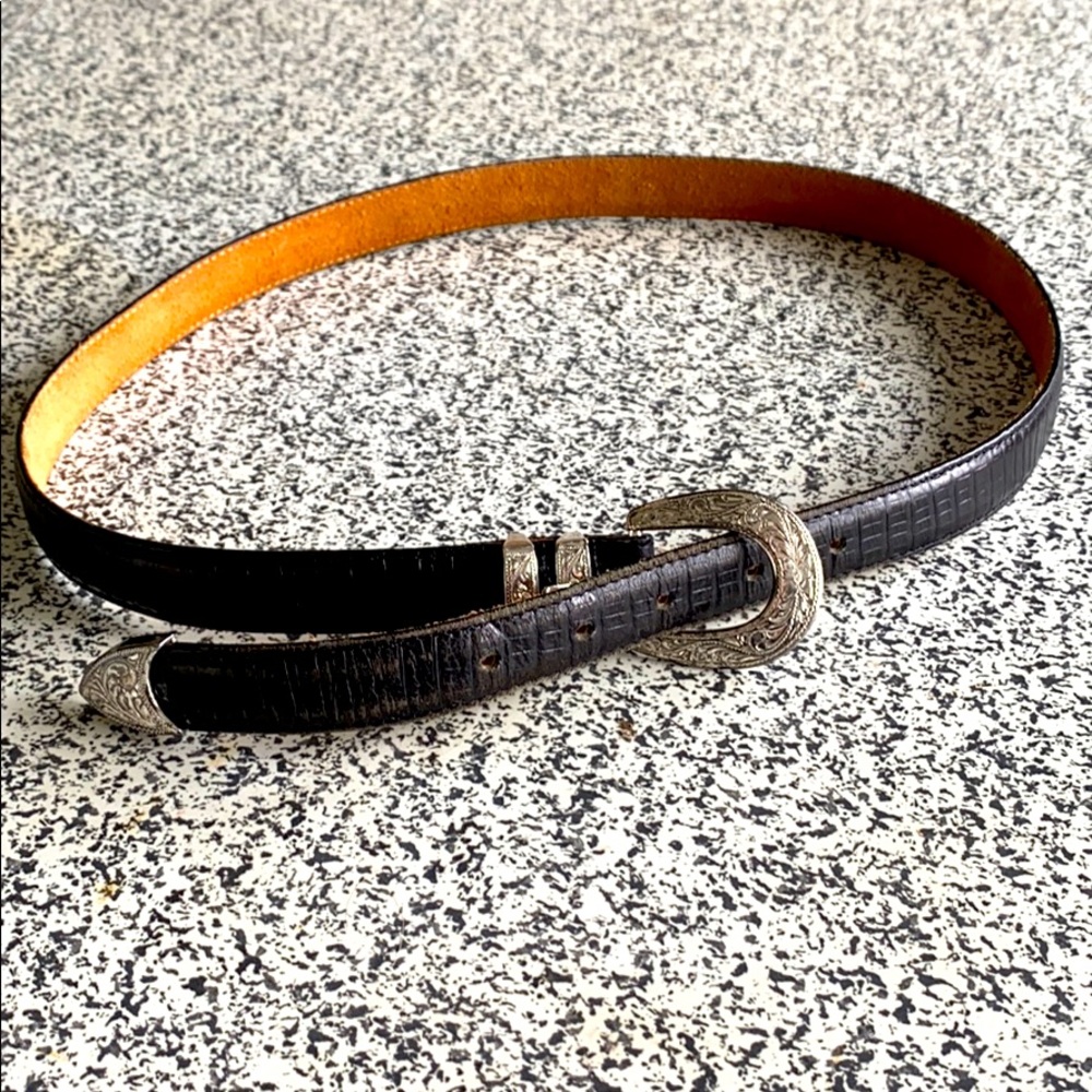 Vintage Tony Lama Leather Belt